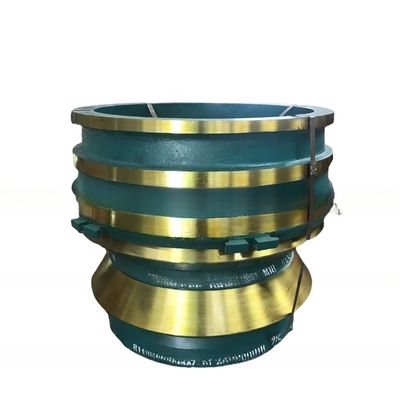 Type de traitement de la coulée Manteau et concave pour les pièces de rechange de concasseur à cônes GP300