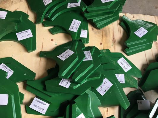 Plaques d'usure de remplacement pour le concasseur Barmac VSI B9600 Conception et matériaux personnalisés