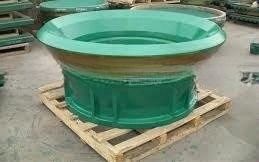 Parties d'usure de broyeur de Telsmith utilisées 38 SBS 44 SBS 52 SBS Bowl Liner Concave et Mantle