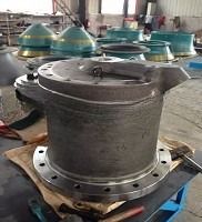 GP11F Piston de concasseur à cône pour machine de concassage Pièces de rechange 100 kg Poids et avantageux