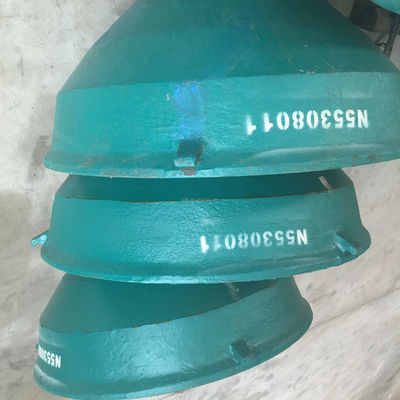 Type de traitement Manteau de coulée et revêtement de bol pour Hp500 pièces d'usure de concasseur à cônes alliage