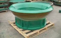 OEM acceptable pièces d'usure de concasseur à cône bocal liner concave et manteau pour l'exploitation minière de l'énergie
