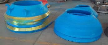 OEM acceptable pièces d'usure de concasseur à cône bocal liner concave et manteau pour l'exploitation minière de l'énergie