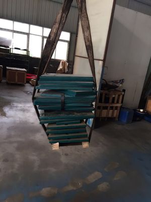 Plaque de mâchoire en acier à haute teneur en manganèse avantageuse pour pièces de rechange de concasseur à mâchoires Poids 1000 kg