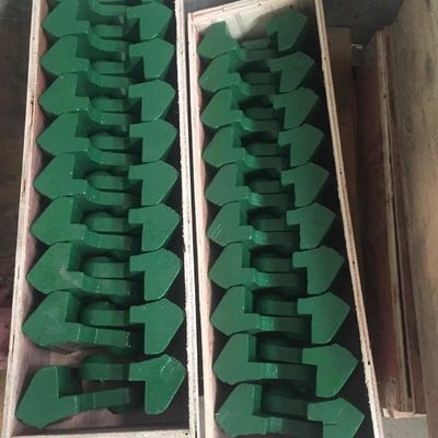 Peinture B96394049O Rotor Tips Set pour le concasseur Barmac VSI B9100SE dans l'exploitation minière de l'énergie