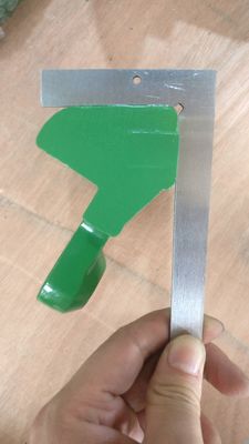 Ensemble de pointeurs de rotor en acier à haute teneur en manganèse pour le concasseur Barmac B9600 VSI fabriqué par usinage CNC