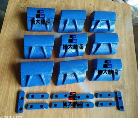 B7150 VSI Pièces détachées de concasseur Plaque d'usure de cavité pour l'extraction de minerai 10 KG Durable