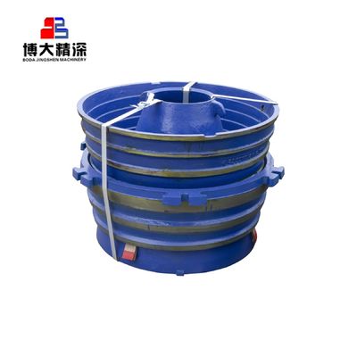 GP300S GP500S pièces d'usure de concasseur en acier à haute teneur en manganèse Concave et manteau OEM acceptable