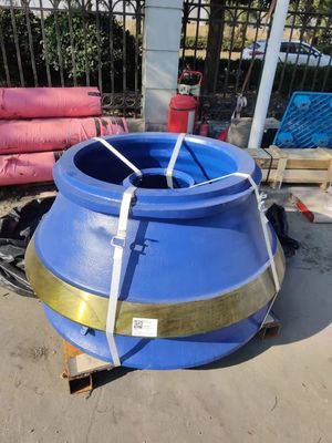 La coulée HP200 HP300 HP400 Conic Crusher Parties d'usure Couvercle de bol et manteau pour la longévité
