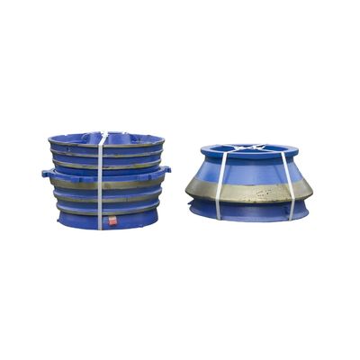GP500 GP500S broyeur minier pièces d'usure manteau concave pour la machine de minage de minerai