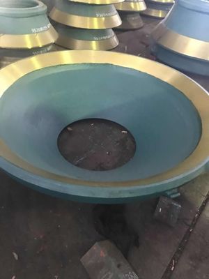 Couche concave en acier à haute teneur en manganèse pour le concasseur de pierre Symons