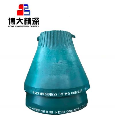 1000KG gamme de vente dans le monde entier GP220 bocal liner pour concasseur à cône pièces d'usure concave