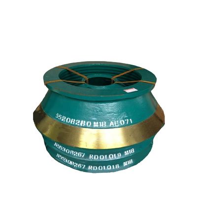 Appliquer au concasseur HP500 Conic concasseur Parties d'usure Manteau et bocal revêtement pour la machine minière