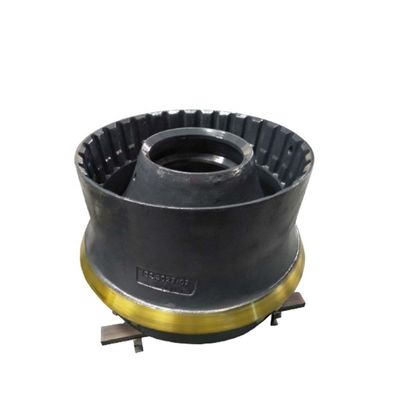 Concave et manteau d'acier à haute teneur en manganèse utilisés dans la machine minière H6800 concasseur à cônes