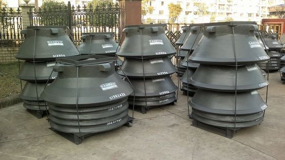 Les pièces de rechange pour le concasseur à cône CH660 de fonte de manganèse sont de confiance pour les professionnels de l'exploitation minière