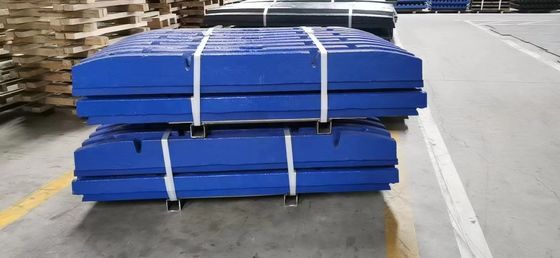 Processus de forgeage Traitement de surface Traitement des plaques de mâchoires de manganèse pour le concasseur C80