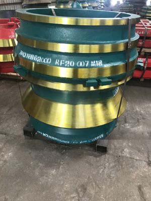Concasseur de fonderie sur mesure GP220 Pièces de rechange Manteau et concave pour l'exploitation minière