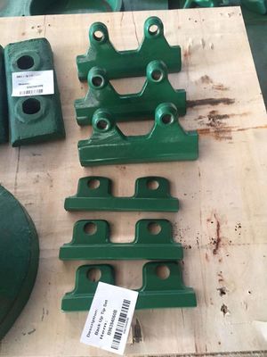 Pièces détachées de broyeur de pierre VSI Broyeur de rotor de pointe ensemble de forgeage avec traitement type de forgeage
