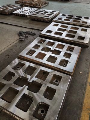 EN124 Parties d'usure des broyeurs de pierre à haute teneur en manganèse pour l'industrie minière