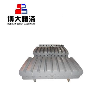 EN124 Parties d'usure des broyeurs de pierre à haute teneur en manganèse pour l'industrie minière