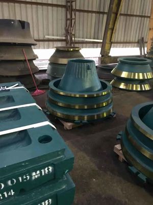 Concasseur de fonderie sur mesure GP220 Pièces de rechange Manteau et concave pour l'exploitation minière