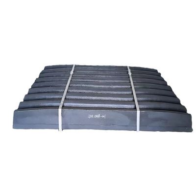 Crusher CJ408 CJ409 Pièces de rechange résistantes à l'usure Plaque de mâchoire fixe pour l'exploitation minière d'énergie