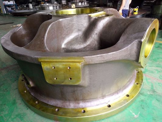 Pièces de cadre inférieur en bronze pour concasseur de pierre GP220 dans les machines minières Conception personnalisée