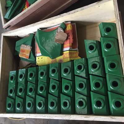 OEM VSI Crusher Cavité Plaque d'usure B9100SE Parties d'usure pour inspection professionnelle