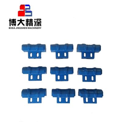 Spécification standard du client VSI pièces détachées de concasseur à choc Carbide Back up Tip Set CV129