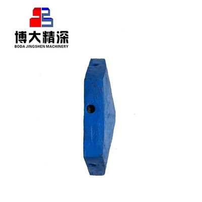 Inspection professionnelle OEM coulée VSI concasseur CV129 pièces d'usure plaque d'usure cavité