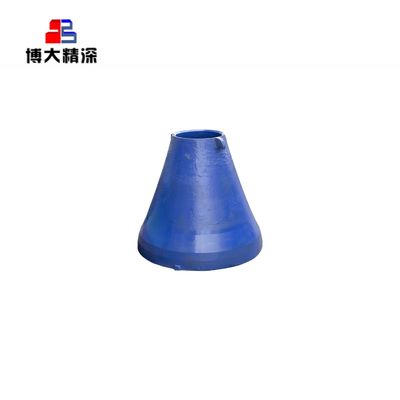 GP100 pièces d'usure de concasseur Manteau de coulée et revêtement de bol pour des performances de concassage supérieures