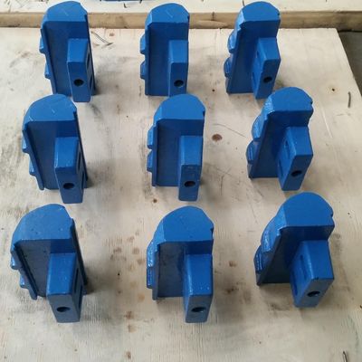 VSI Crusher CV129 Pièces détachées Rotor Tip Set avec le chrome et les spécifications standard du client