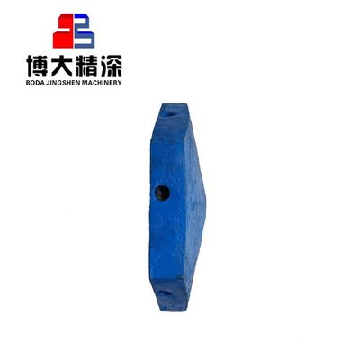 Fabrication personnalisée de sable CV117 VSI Plaque de distribution de concasseur avec processus de coulée