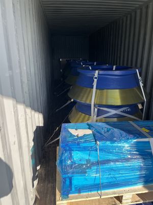 Parties d'usure du concasseur à cône en acier à haute teneur en manganèse Mn18Cr2 Coupe liner concave et manteau HP400