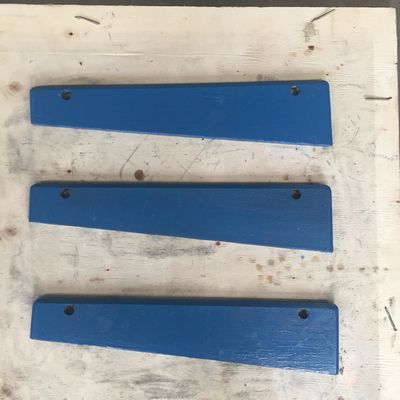 VSI pièces de rechange de concasseur à impact 488.0362-901 Plaque d'essai dans la conception de chrome