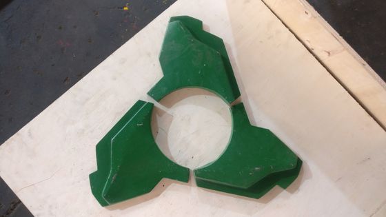 Pièces d'usure pour broyeur VSI à arbre vertical CV228 Plaque d'usure inférieure pour les accessoires de concassage