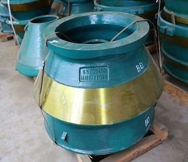 GP HP concasseur à cône pièces d'usure en acier à haute teneur en manganèse pour remplacement manteau et concave