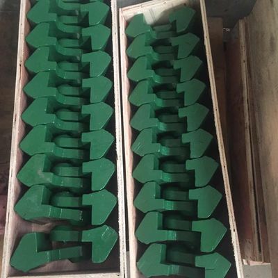 Pièces détachées de concasseur VSI B9600 Rotor Tip Set Stone Impact Wear Part pour la machine de concassage
