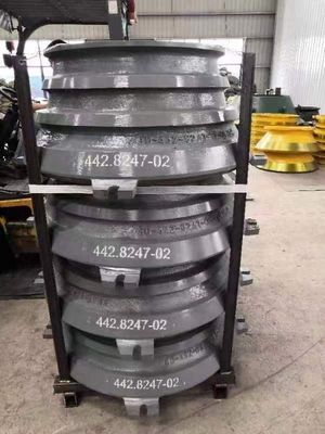 CS440 CS660 Costume concave pour le concasseur à cône OEM Parties d'usure Matériau durable