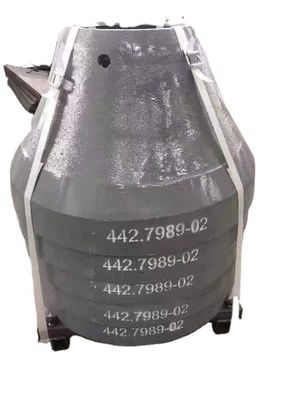 Pièces détachées de concasseur à cône à manganèse élevé Manteau et concave pour une résistance à l'usure optimale