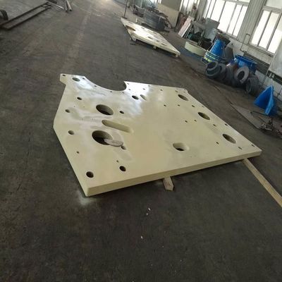 Pièces détachées de concasseur à mâchoires Pièces de concasseur à cône de pierre Pièces de plaque latérale Poids 100 kg