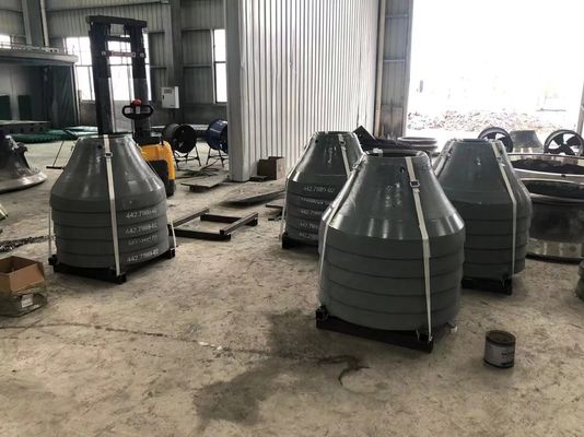 CH430 Pièces détachées à haute teneur en chrome pour broyeur à cônes, équipement de traitement minier, revêtement de bol