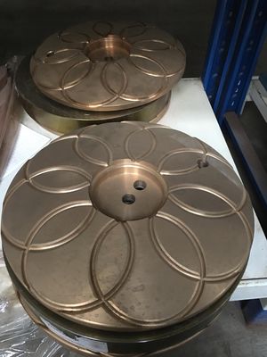 30 kg GP550 roulement de poussée en bronze pour concasseur à cône pièces détachées en acier allié