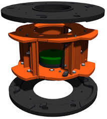 RC840 Barmac VSI pièces détachées de concasseur Rotor Assy pour les performances d'usinage CNC