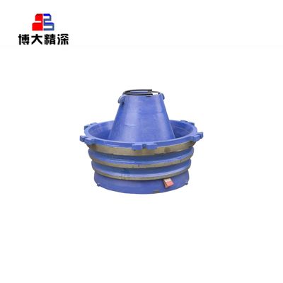 Acier à haute teneur en manganèse GP500 11F concasseur à cône Mantle Bowl Liner pour machine minière utilisée