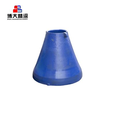 Acier à haute teneur en manganèse GP500 11F concasseur à cône Mantle Bowl Liner pour machine minière utilisée