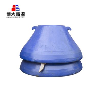 Acier à haute teneur en manganèse GP500 11F concasseur à cône Mantle Bowl Liner pour machine minière utilisée