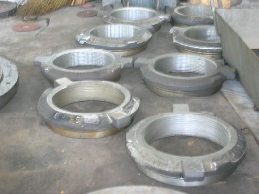 Matériau résistant à l'usure pièces de concasseur écrousse intérieure écrousse verrouillage écrousse pour H7800 8800 MINING