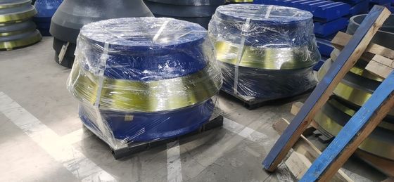 Liner de cuve à manteau en acier à haute teneur en manganèse pour concasseur à cônes OEM pièces d'usure