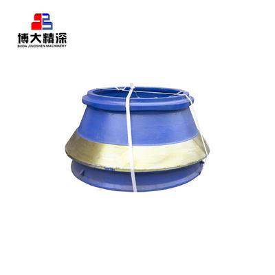 Parties de machines minières en acier à haute teneur en manganèse broyeur à cônes bocal liner pour pièces détachées